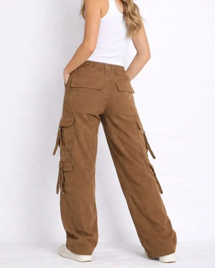 Brown Cargo Pants